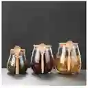 Elegante Colección De Frascos De Vidrio Con Tapa Y Cuchara