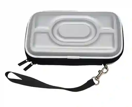 Estuche Disco Duro Externo Rígido Incluye Bolsillos Sd - Gris
