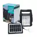 Parlante Portatil De 2-5 Pulgada Con Panel Solar Y Bombillo Gts-1464
