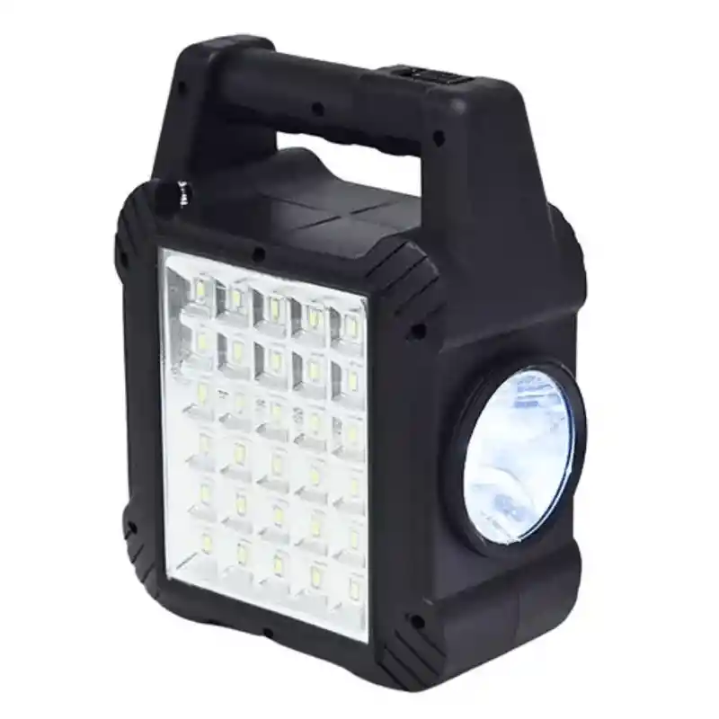 Parlante Portatil De 2-5 Pulgada Con Panel Solar Y Bombillo Gts-1464