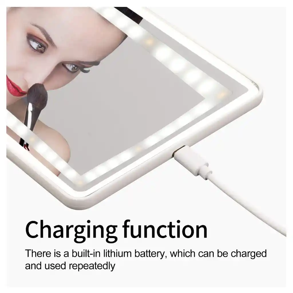 Espejo Luz Led Para Carro