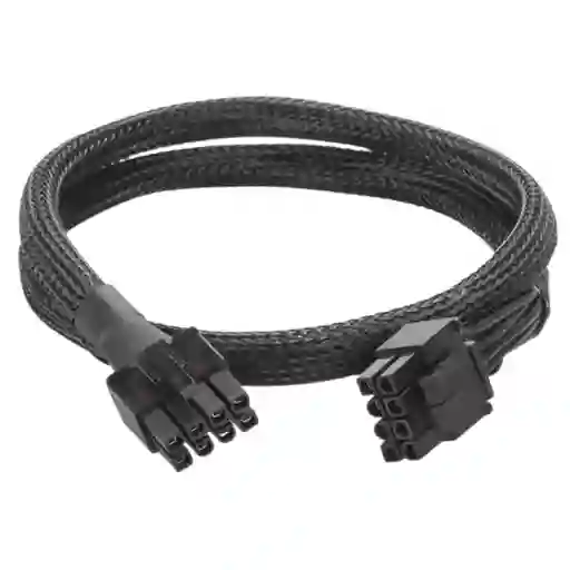 Cable De Alimentación Cpu Eps 8 Pines (4+4) Modular Para Fuentes Corsair Rmx Series (25" / 63cm)