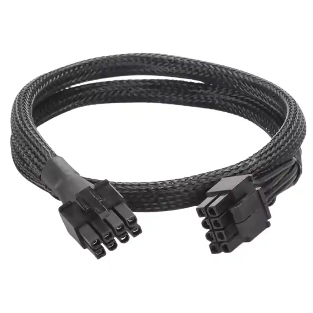 Cable De Alimentación Cpu Eps 8 Pines (4+4) Modular Para Fuentes Corsair Rmx Series (25" / 63cm)