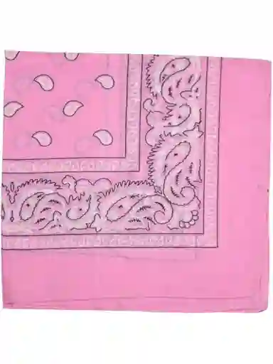 Pañoleta O Paño Floral Rosado Claro Unidad