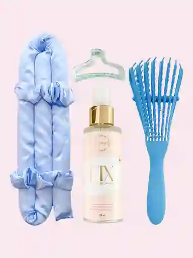 Tubo Ondas Sin Calor Mandarinna Cabello Ondulado Rizador