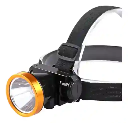 Linterna Minera Led Cabeza Recargable 1 Led Cargador