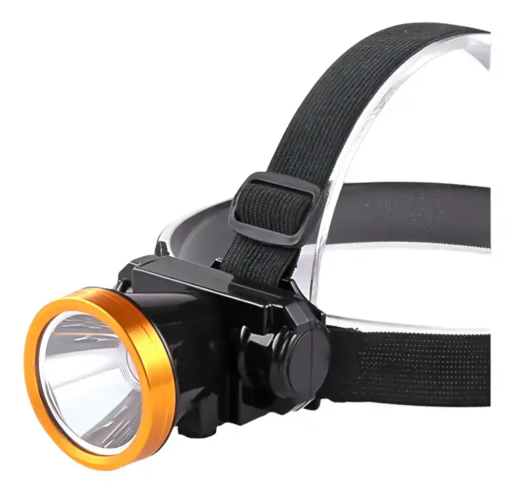 Linterna Minera Led Cabeza Recargable 1 Led Cargador
