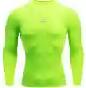 Camiseta Lycra Transpiración Entrenamiento/ Neón - Talla: S