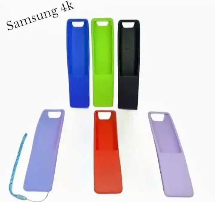 Funda Silicona Para Control Samsung 4k Curvo – Antideslizante Y Protectora (x1 Unidad)