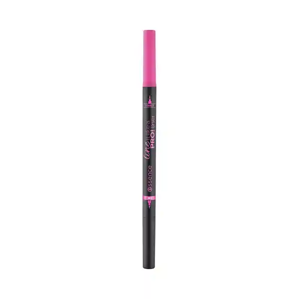 Delineador De Ojos Essence 2 En 1 Con Punta Correctora Line It Like A Pro! Tn1