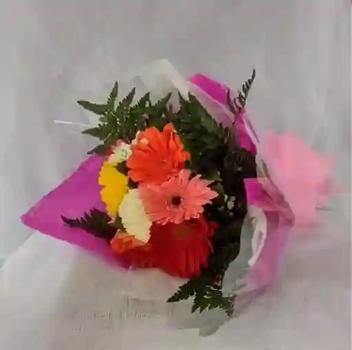 Ramo O Bouquet De 12 Gerberas