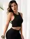 Top Básico Fit Black Classique
