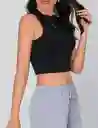 Top Básico Fit Black Classique