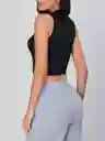 Top Básico Fit Black Classique