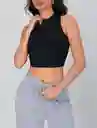 Top Básico Fit Black Classique