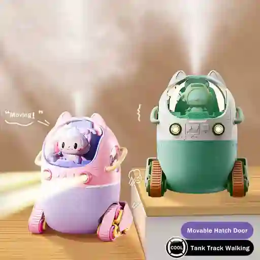 Humidificador Difusor Led Astronauta Nave