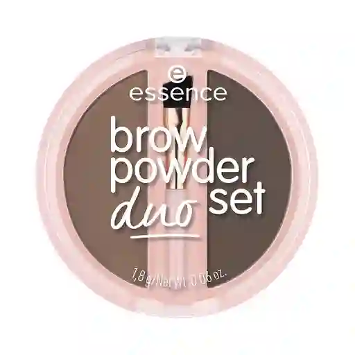 Set Duo De Polvos Para Cejas Essence T2 Medium