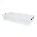 Caja Tengone 80x40x16cm Translucido 35 Lt Plastico