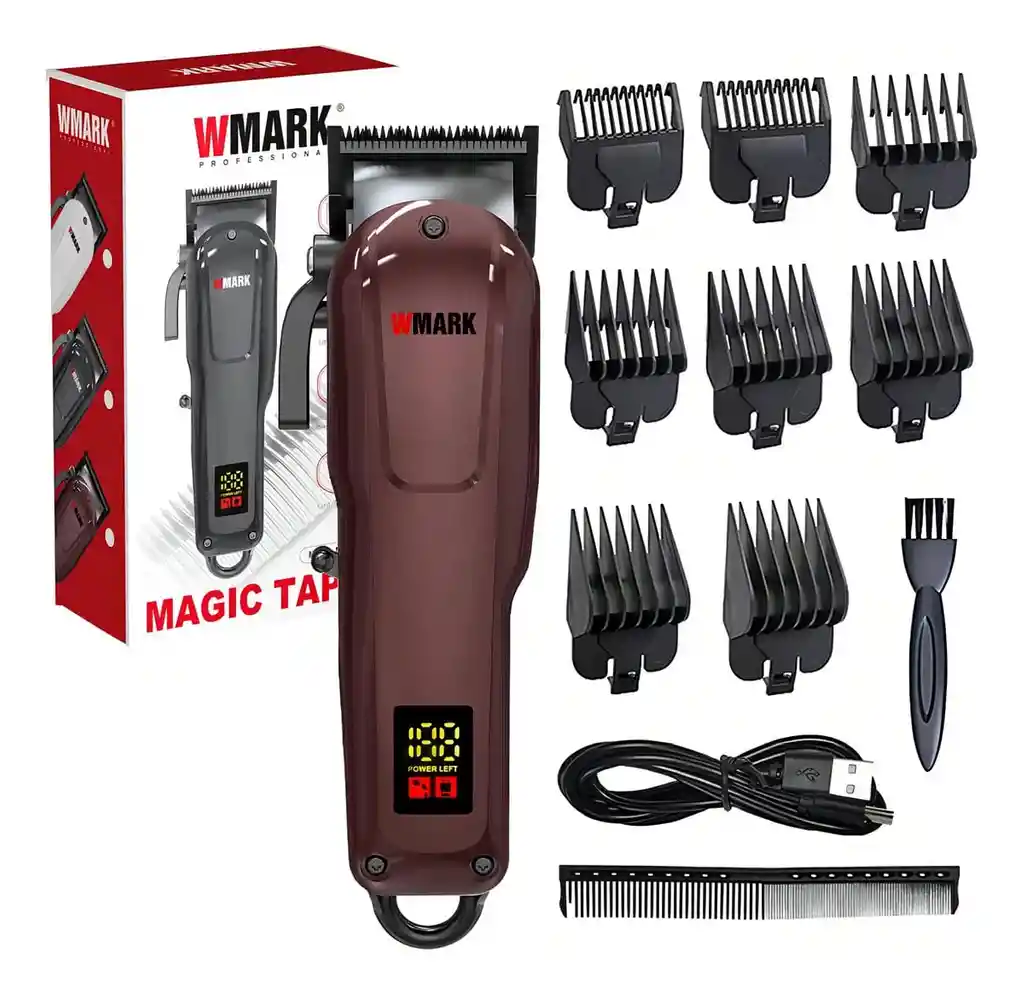 Máquina Cortadora De Pelo Profesional Wmark Ng 1001