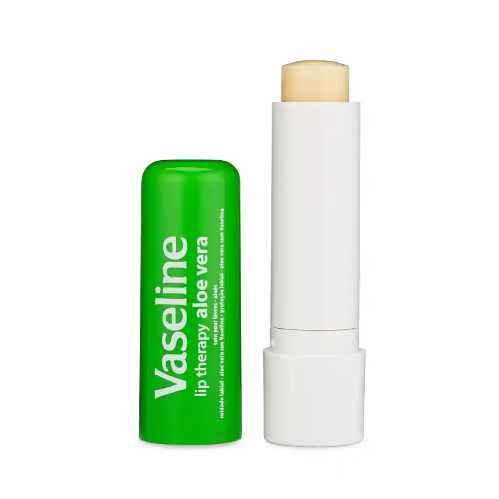 Vaseline Lip Therapy En Barra Aloe Vera 4.8g