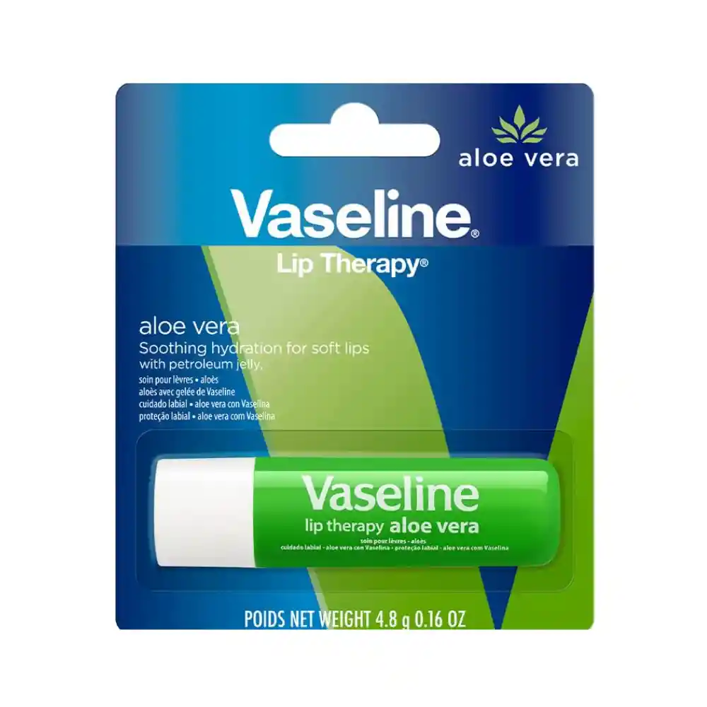 Vaseline Lip Therapy En Barra Aloe Vera 4.8g