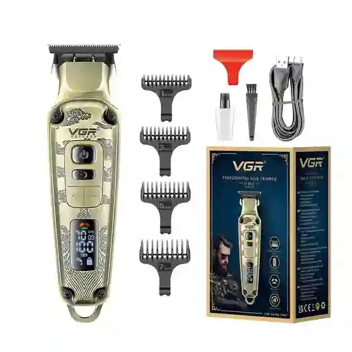Maquina Patillera Recortadora De Cabello Profesional Vgr V-901