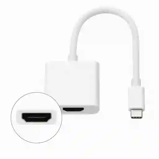 Cable Convertidor Adaptador De Usb 3.1 Tipo C A Hdmi