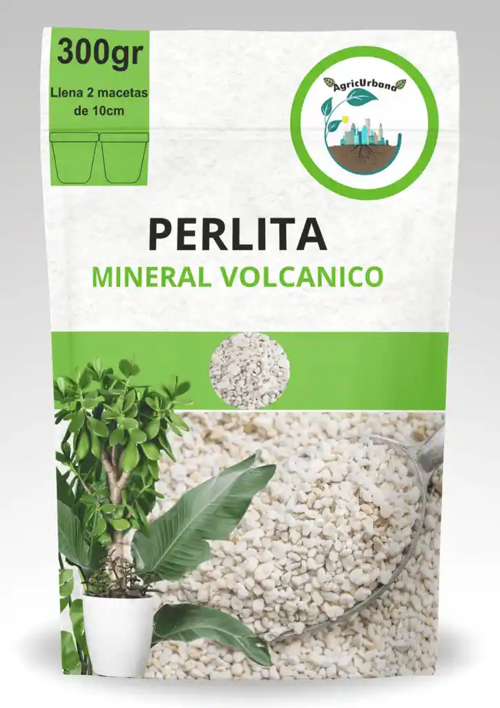 Perlita Aligerar Sustrato Componente Acompañante Planta Hogar Materas Porosa