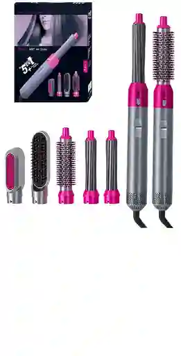Cepillo Secador Alisador 5 En 1 Ajustable