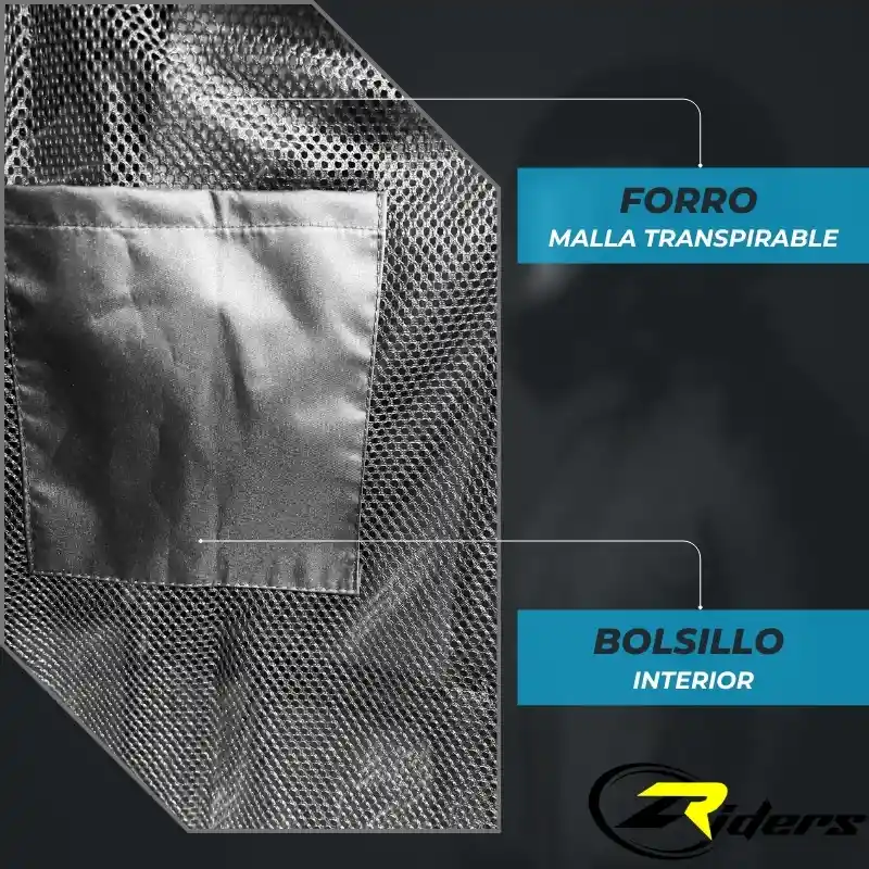 Impermeable Sudadera Moto Alp Pro Traje Lluvia Sellado Disponible Talla L, Xl, Xxl Y Xxxl