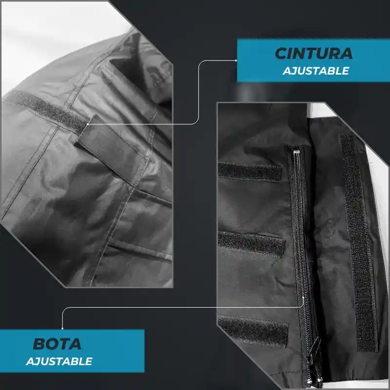 Impermeable Sudadera Moto Alp Pro Traje Lluvia Sellado Disponible Talla L, Xl, Xxl Y Xxxl