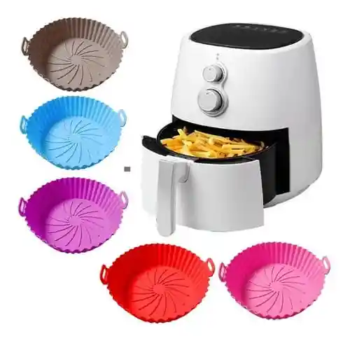 Molde Silicona Air Fryer Protector Freidora Reutilizable X6 Unidades