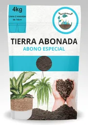 Tierra Abonada Plantas Todo Tipo Cultivos Crecimiento Abono 4kg