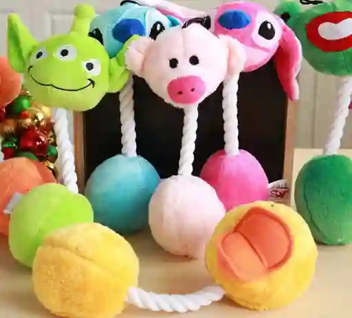Regalo Juguete Para Mascota Mordedor Star Friends