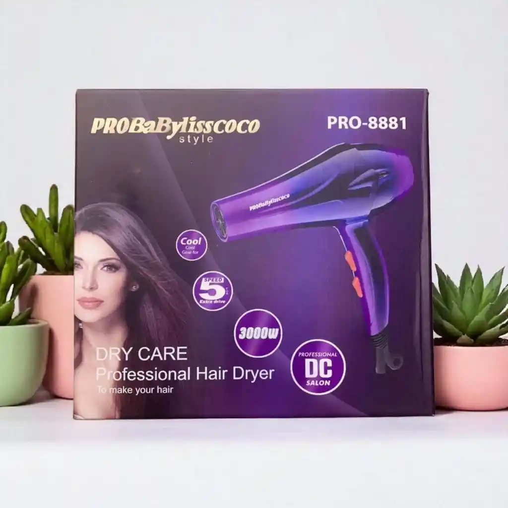 Secador Para Cabello Tipo Babyliss Coco Pro 8881