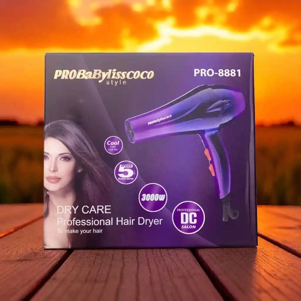 Secador Para Cabello Tipo Babyliss Coco Pro 8881