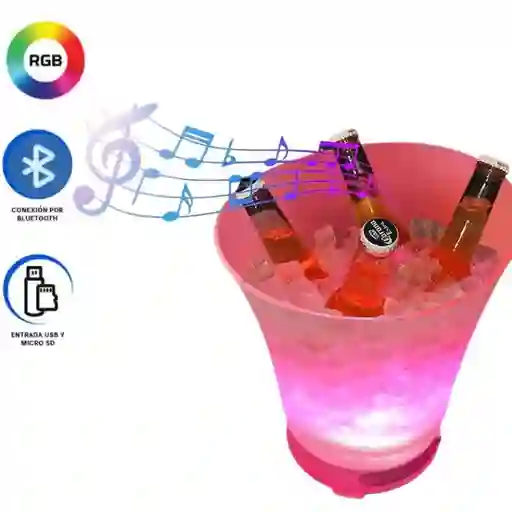 Hielera Con Bluetooth