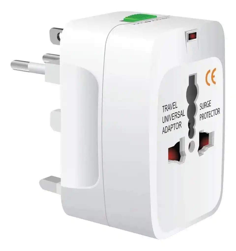 Adaptador Convertidor Enchufe Europeo Universal Viaje