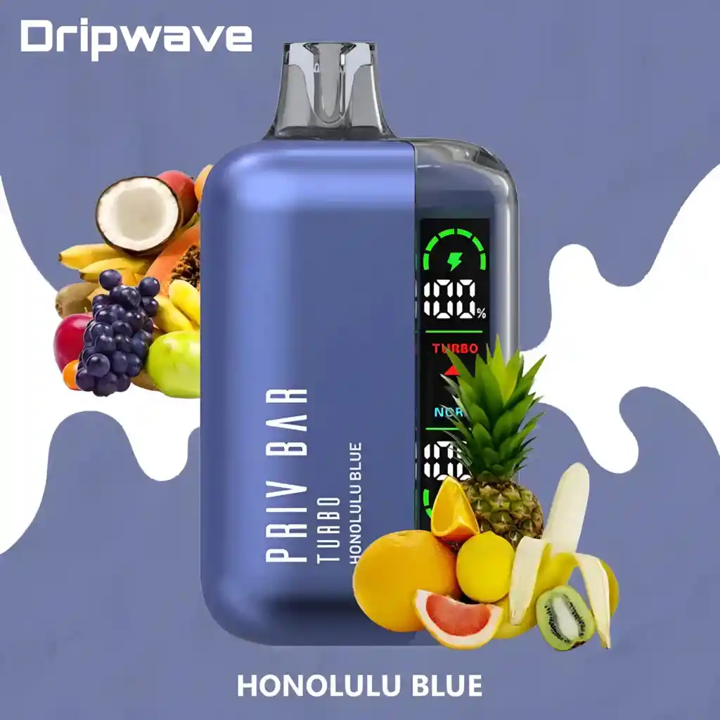 Vape Priv Bar Honolulu Blue