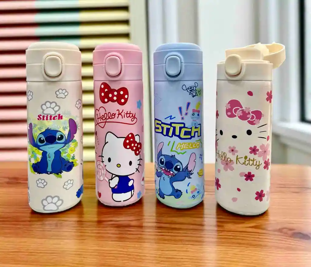 Termo Edicion Stich & Hello Kitty