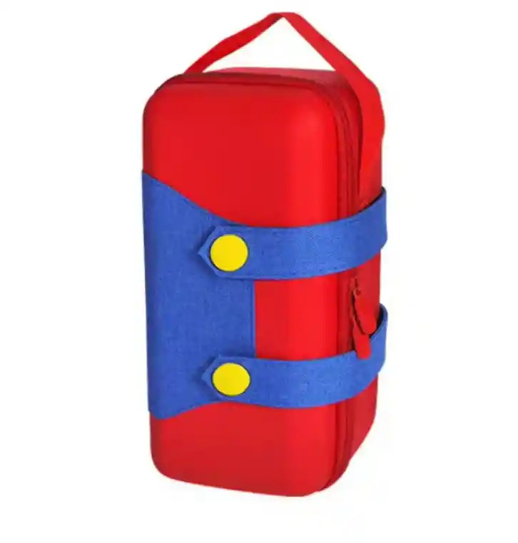 Estuche Maletin Overol Mario Viajero Compatible Switch/ Oled