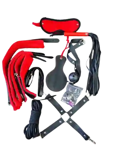 Kit Sadomasoquismo Bondage 10 Piezas