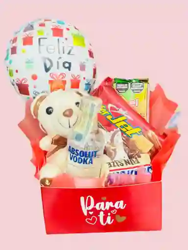 Regalo Amor Y Amistad Mi Osito Con Vodka
