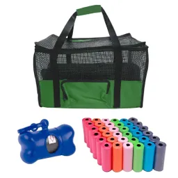 Maletin Cargador Cabina + Dispensador + 20 Rollos Verde