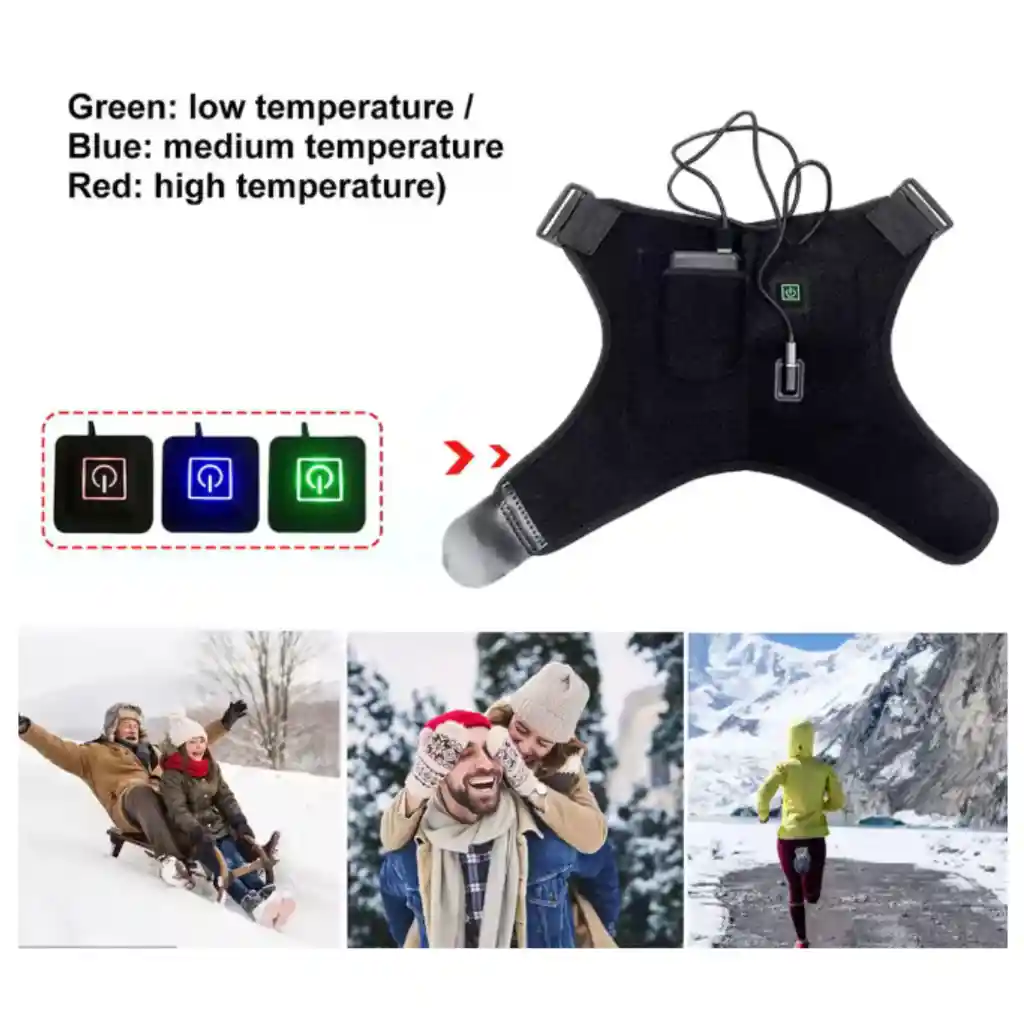 Hombrera Recargable De Calor