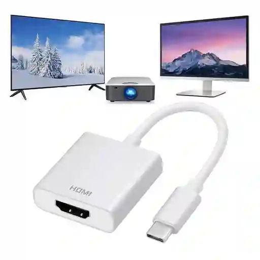 Cable Convertidor Adaptador De Usb 3.1 Tipo C A Hdmi