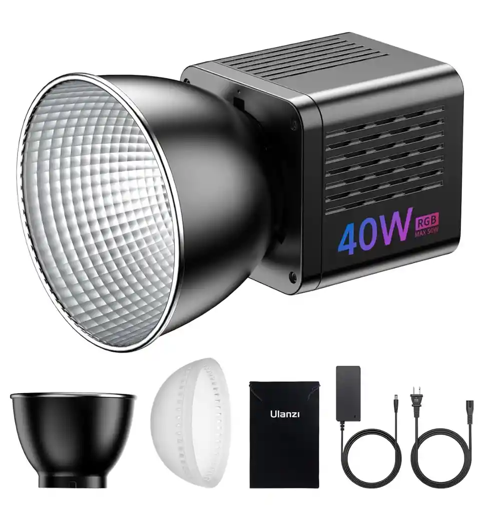Luz De Video Portátil Led Rgb 40w
