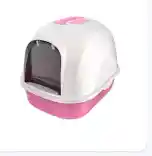 Arenero Con Cubierta Rosado