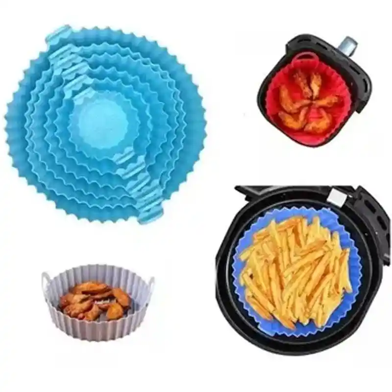Molde Silicona Air Fryer Protector Freidora Reutizable X6 Unidades