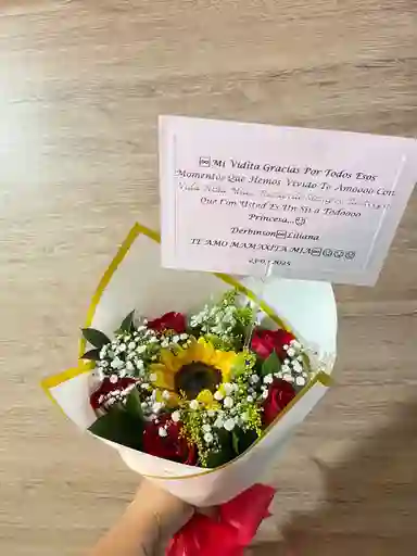 Girasol Rosa